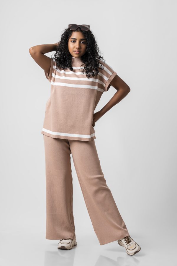 Loose Fit Knitted Top with Elastic waist Pant - Image 8